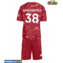 Liverpool Ryan Gravenberch #38 Heimtrikotsatz Kinder 2026-27 Kurzarm (+ Kurze Hosen)